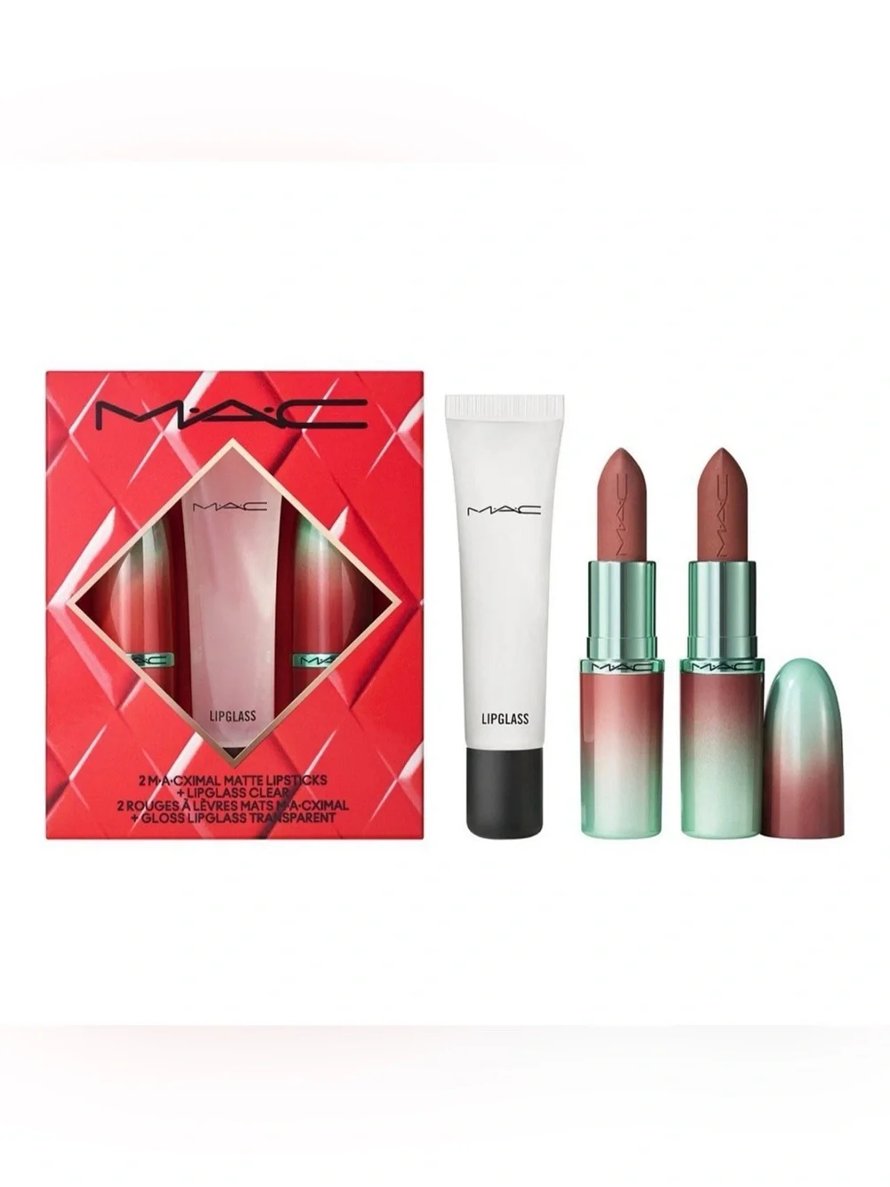 MAC Cosmetics 3pc NIB MACximal To The Future Lip Trio. Limited Edition.